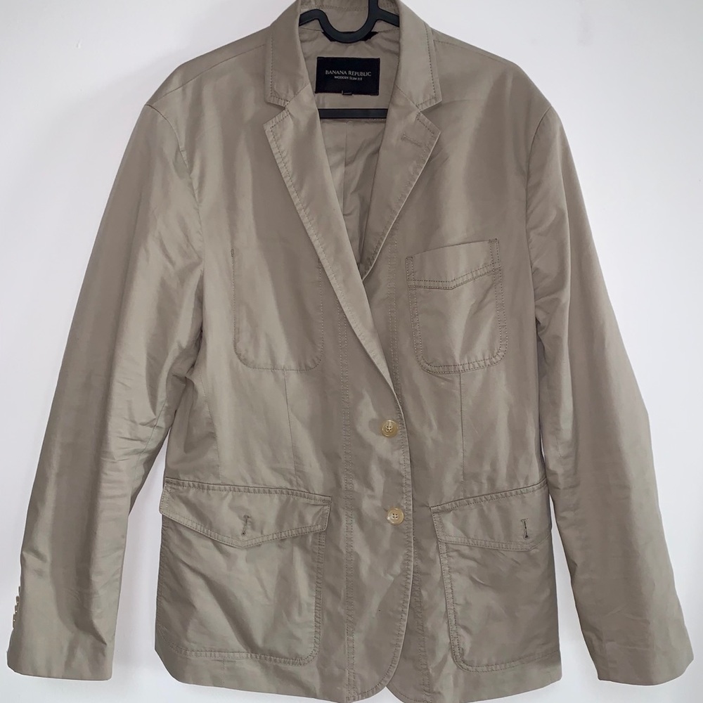 Banana Republic Khaki Coat